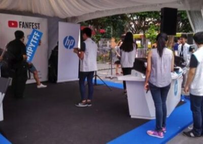 events management_HP Youtube FanFest